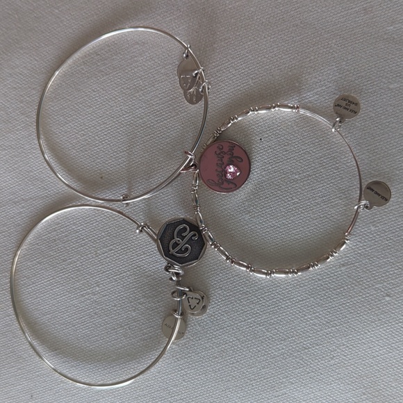 Alex and Ani bracelet 9 totel - Picture 8 of 10